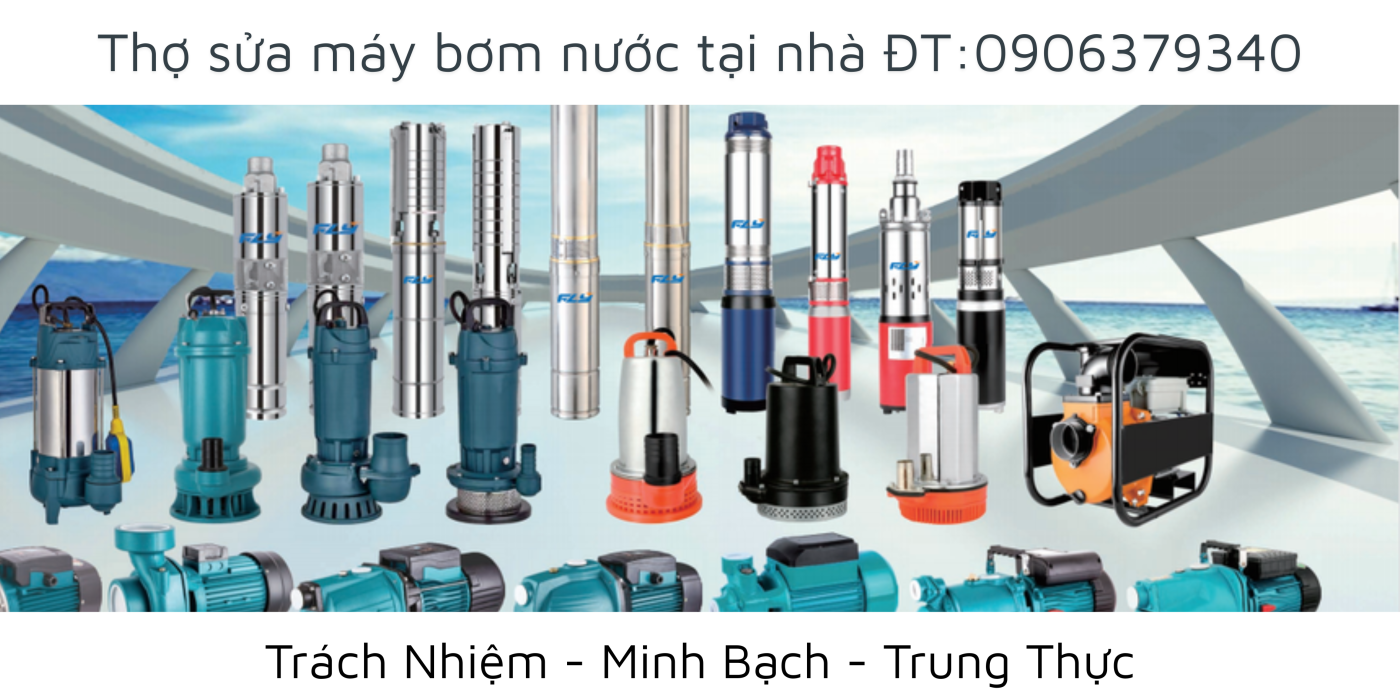 Tho sua may bom nuoc tai nha